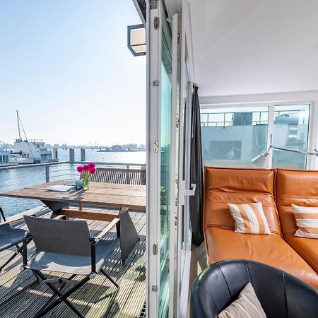 Вилла Schwimmendes Haus 10 Grad Ost Ольпениц Экстерьер фото